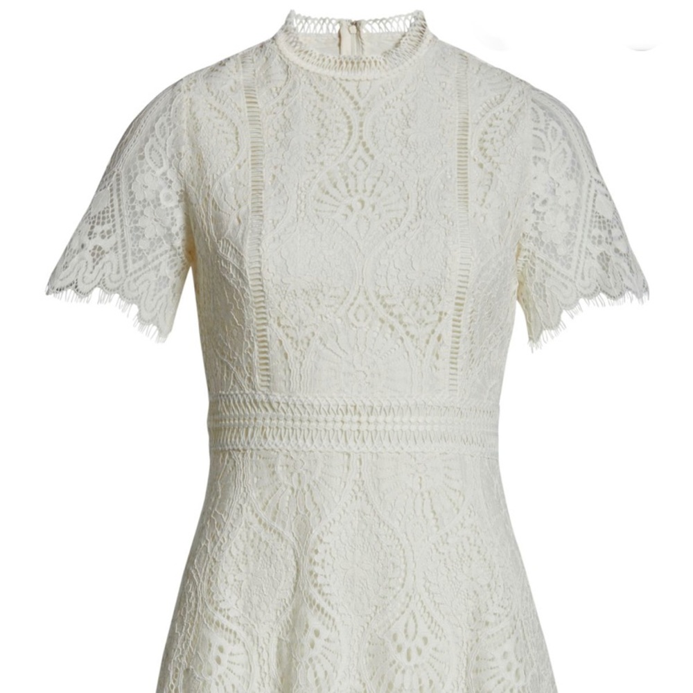 BB Dakota Ivory Cocktail Dress Size 14 - Picture 4 of 9